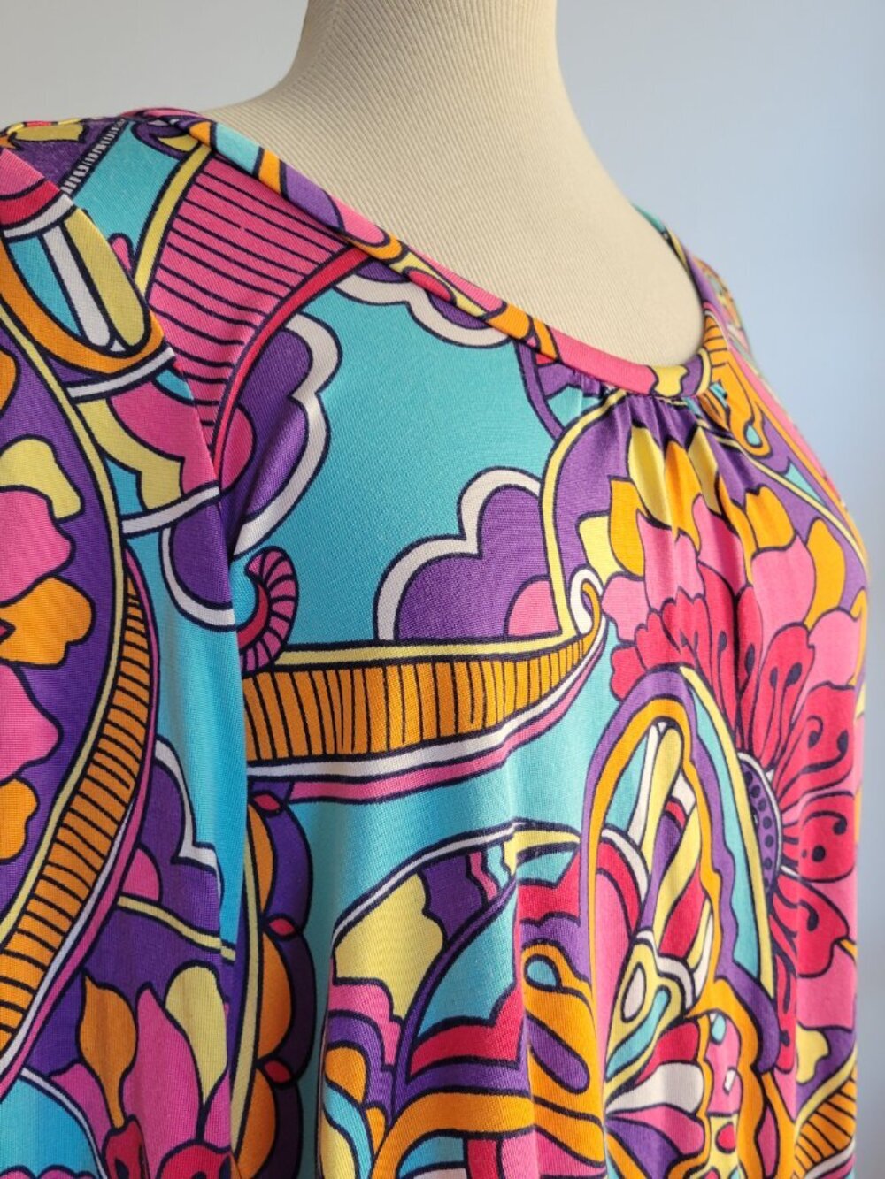 Lilly Pulitzer Whitaker Optical Confusion Butterfly Print Colorful Go Dress - Picture 7 of 16